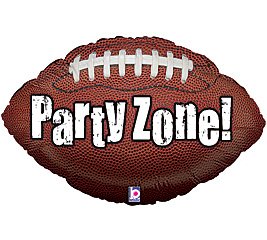 Party Zone Football Shape 29