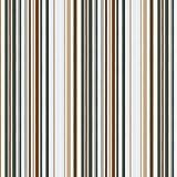 Marimekko Onnellinen Fabric - Brown Stripe