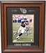 Eddie George Autographed/Hand Signed Tennessee Titans 8x10 Photo Custom Logo Framed