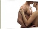 Box Canvas Print of Lovers embracing from Science Photo Library
