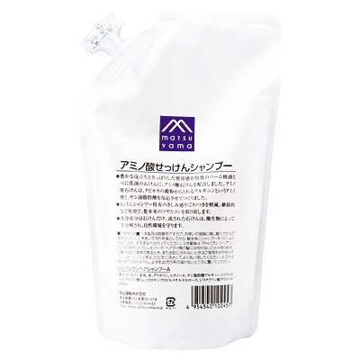 Mマークシリーズ　アミノ酸せっけんシャンプー　詰替用　600ｍｌ