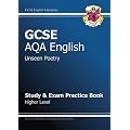 GCSE English AQA Unseen Poetry Study & Practice Book Higher Level