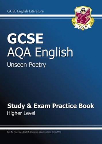 GCSE English AQA Unseen Poetry Study & Practice Book Higher Level