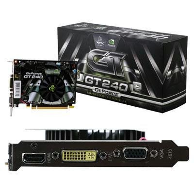 XFX nVidia GeForce GT 240 1 GB DRR3 VGA/DVI/HDMI PCI-Express Video Card GT240XZNFC