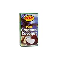 KTC Pure Creamed Coconut, 200-Gram Boxes (Pack of 40)