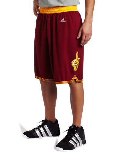 NBA Men's Cleveland Cavaliers Swingman Short (Maroon, Large)