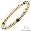 Roberto DeMeglio! Made in Italy Luxurious Bracelet With 1.21ctw Clean Diamonds Made of 18K Gold and Metal