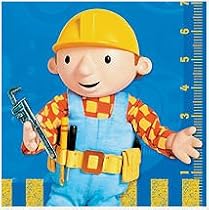 Bob the Builder Beverage Napkins - 16 Count
