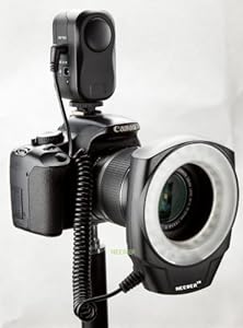 NEEWER 48 LED Ring Light for Macro Canon Nikon Sigma Tamron Lens