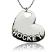 HOCKEY Sport Heart Necklace