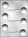 CK Products 3-D Baseball Sucker Chocolate Mold