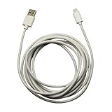 オウルテック iPhone6/6Plus/5S/5C/5/iPad air/mini/iPod対応 充電データ転送 Apple認証ライトニングケーブル 2.5m ホワイト OWL-CBJD25(W)-IP8/U2