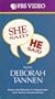 She Said He Said With Deborah Tannen (Explore the Difference in Communication Styles Between Men and Women)