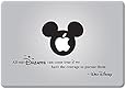 Walt Disney Quote All our Dreams Can Come True Apple Macbook Decal Vinyl Sticker Apple Mac Air Pro Retina Laptop sticker