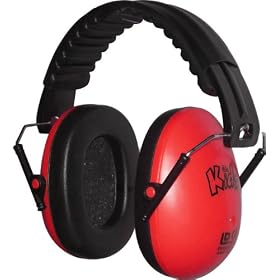 Edz Kidz - Red Kids Ear Defenders
