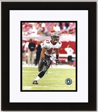John Lynch Autographed/Hand Signed Tampa Bay Bucs 8x10 Photo - Custom Framed