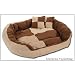 Küche & Haushalt : Hundebett XXL 115 x 100cm Hundesofa Hundekissen Hundekorb