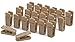 Slim-Line Set of (20) Finger Clips (Camel) by ClosetHangerFactory