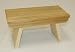Amish Handcrafted Solid Wood Step Stool - Natural
