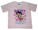 Dora Best Friends Toddler Girl's Pink T-shirt