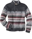 Woolrich Women's Fair Isle Lambswool Zip Neck