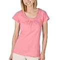 Merona&reg; Petites Short Sleeve Braided Top - Palm Beach Coral
