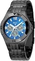 Multifunction Blue Dial Watch