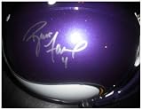 Brett Favre Autographed/Hand Signed Minnesota Vikings Helmet