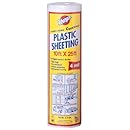 Warp Brothers SP-4CH10-C 4 Mil Carry Home Coverall Clear Plastic Sheeting, 10-Foot by 25-Foot