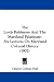 The Lords Baltimore And The Maryland Palatinate: Six Lectures On Maryland Colonial History (1902)