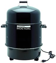 Brinkmann 810-5290-4 Smoke'N Grill Electric Smoker and Grill, Black