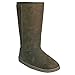 DAWGS Womens 13 Inch Microfiber Faux Shearling Vegan Winter Boots