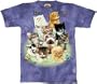 10 Kittens T-Shirt by The Mountain 100% Cotton Short Sleeve fits Teens & Adults (Large)