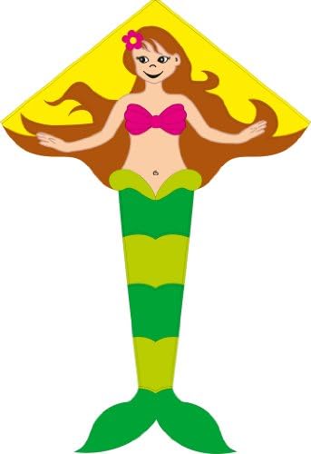Single Line Kite - 47" Simple Flyer Mermaid