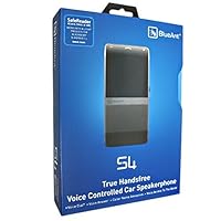 BlueAnt S4 True Handsfree Voice Controlled Car Kit Car Speakerphone with wireless Stereo Streaming A2DP for iPhone 3G 3GS 4.0 and Android