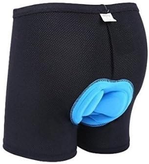 Amagg Men&amp;Women Bicycle Cycling Underwear Gel 3D Padded Bike Shorts,Blue,XXX-Large