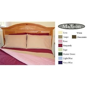 Madison Twin Sheet Set - Light Blue