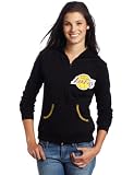 Majestic Threads Los Angeles Lakers Zip Hoodie, Black, Medium
