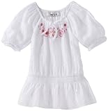 Amy Byer Girls 2-6X Lurex Gauze Peasant Top