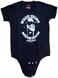 WILLIE NELSON - Born For Trouble Creeper - Black Onesie / Baby T-shirt