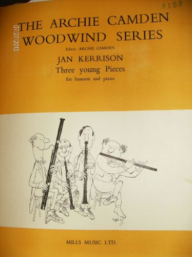 Three Young Pieces. For bassoon and piano. [Score and part.] (Archie Camden Woodwind Series)
