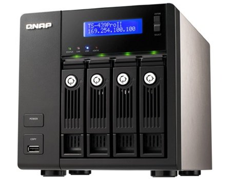 QNAP 6 Terabyte (6TB) Turbo NAS TS-439 Pro II 4-Bay Superior Performance RAID 0/1/5/JBOD RAID Network Attached Storage Server with iSCSI for Business- powered by Seagate ST31500341AS 1.5TB 32MB Cache 7200RPM SATA/300 Hard Drive