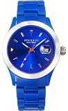 K&BROS Unisex 9539-1 Ice-Time Color Time Blue Watch