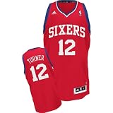Adidas Philadelphia 76Ers Evan Turner Youth (Sizes 8-20) Revolution 30 Swingman Road Jersey Extra Large