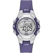 Timex 5J141 Women's Purple Digital 1440 Sports Watch with Comfortable Purple Resin Strap