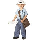 Toddler Postman Halloween Costume (Size:2-4T)