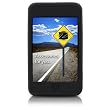 yooZoo Silicone Case Skin for Apple iPod Touch MP3 Player - Color Midnight Black