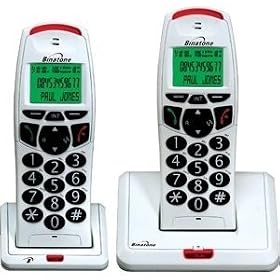 Binatone Big Button 3200 Twin Digital Cordless Telephone