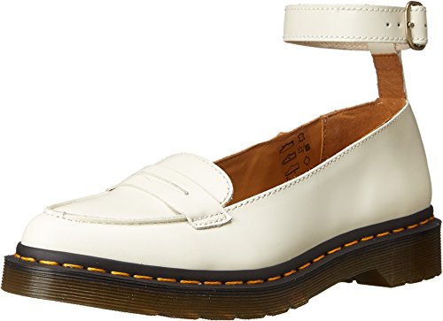 Dr. Martens Women's Leonie Pointed Ankle Strap Penny Loafer