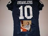 Andrew Quarless Autographed/Hand Signed Penn State Jersey Blue